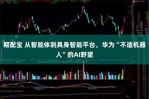 期配宝 从智能体到具身智能平台,华为“不造机器人”的AI野望